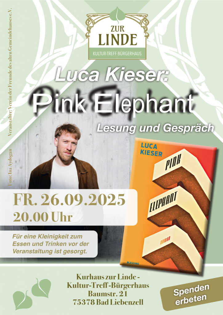 Pink Elephant Lesung
